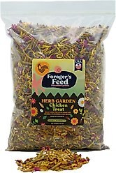 Forager's Feed Herb Garden BSFL, Herbs, Flowers & Seeds Poultry Treats, 2.0-lb bag