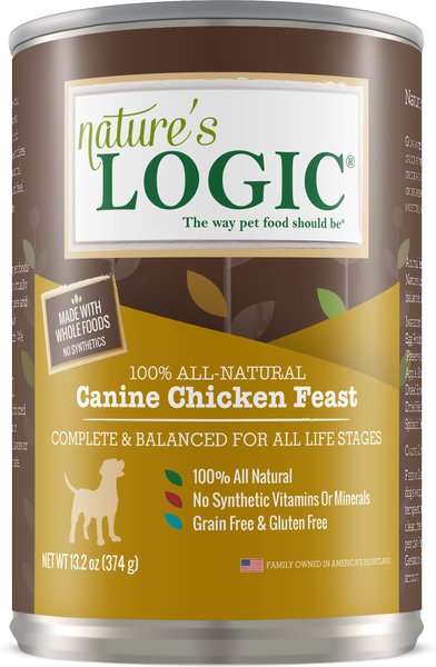 Nature s Logic Canine Chicken Feast All Life Stages Grain Free Canned Dog Food