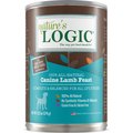 Nature's Logic Lamb Feast All Life Stages Grain-Free Canned Dog Food, 13.2-oz, case of 12