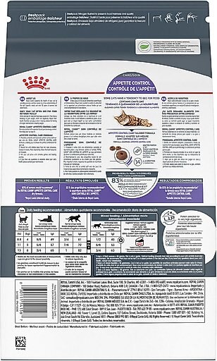 Royal Canin Feline Care Nutrition Appetite Control Care Dry Cat Food, 6-lb bag