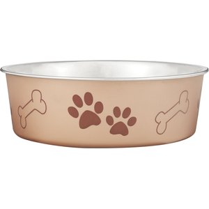 Loving Pets Metallic Bella Bowl for Pets Small Copper 