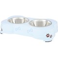 Loving Pets Dolce Double Diner Pet Dish, Murano, 24-oz