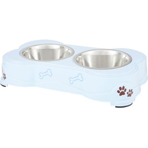 Loving Pets Dolce Double Diner Pet Dish, Murano, 24-oz
