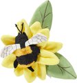 Frisco Spring Sunflower Plush Squeaky Dog Toy, Medium