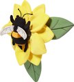 Frisco Spring Sunflower Plush Squeaky Dog Toy, Large