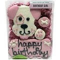 Bubba Rose Biscuit Co. Natural Peanut Butter Flavored Birthday Girl Dog Crunchy Dog Treats, 4 count