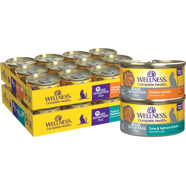 BLUE BUFFALO Wilderness Mature Chicken Recipe Grain-Free Canned Cat ...