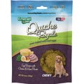 Emerald Pet Quiche Royale Egg Recipe with Cheese & Ham Chewy Dog Treats, 6-oz bag