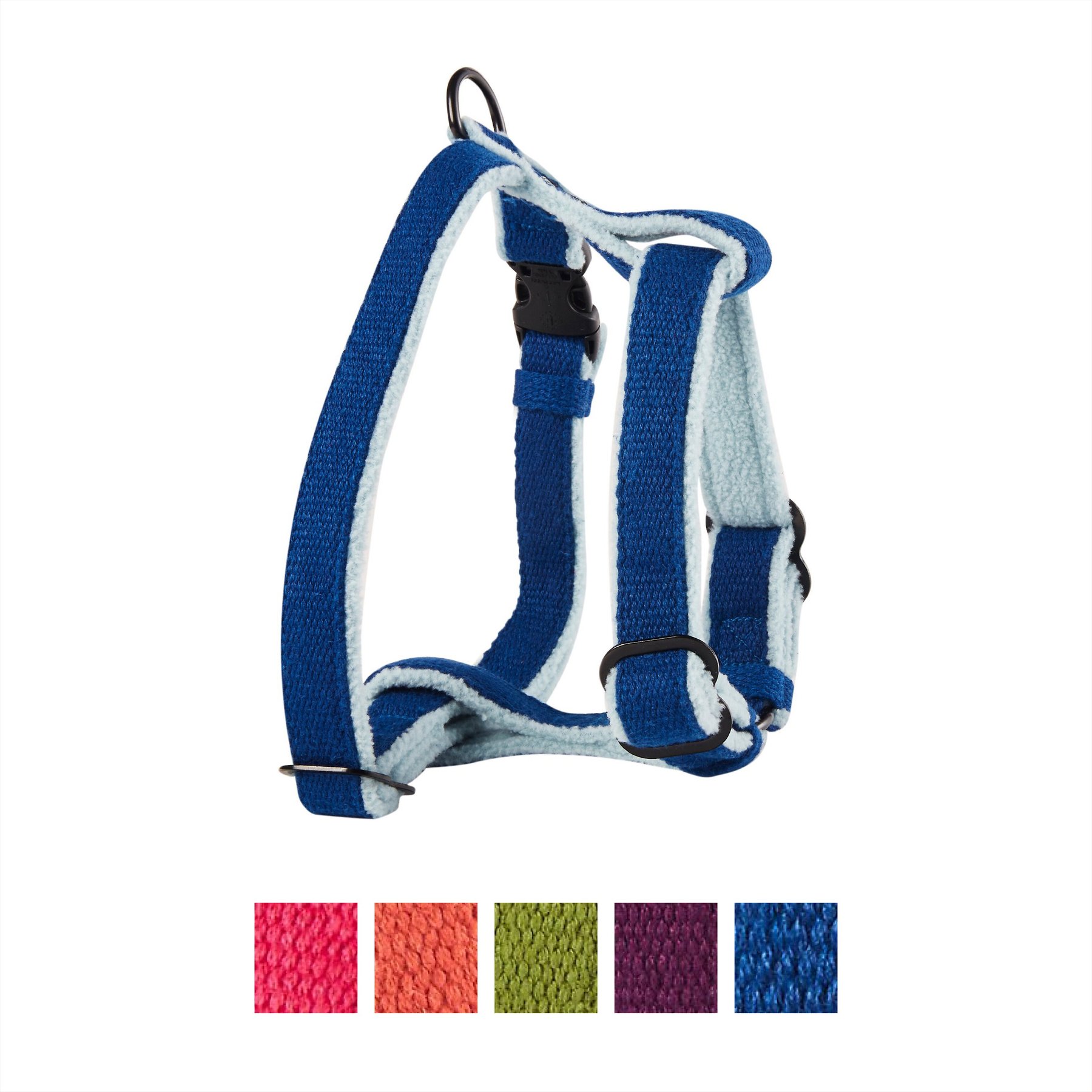 planet dog cozy hemp adjustable dog harness