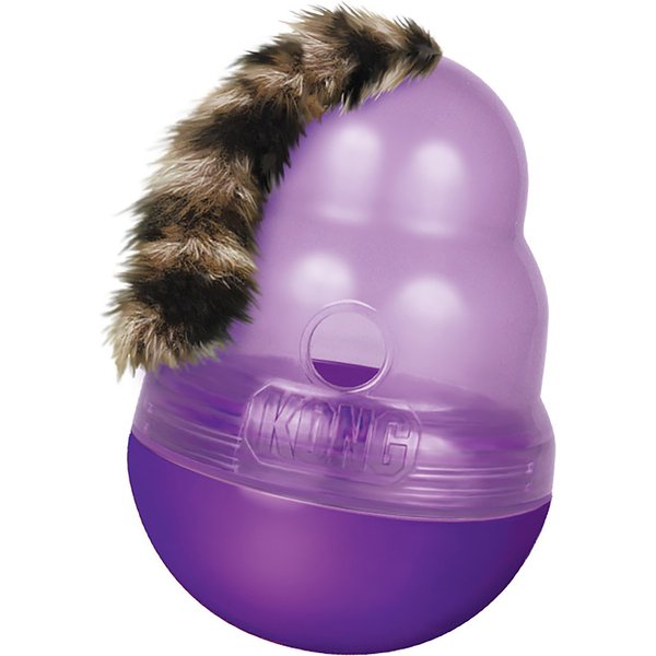 KONG Cat Wobbler Treat Dispenser 