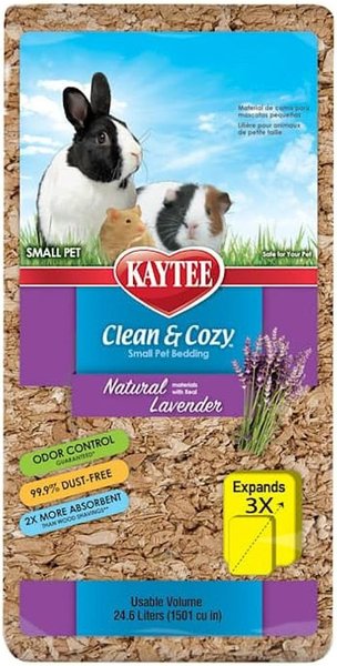 Kaytee Clean & Cozy Lavender Natural Small Pet Bedding, 24.6-litters slide 1 of 4
