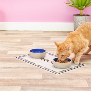 Travel Cat The Nice & Tidy Food & Water Feeding Cat Placemat