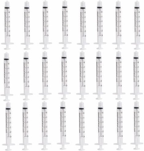 Exotic Nutrition O-Ring Syringes, 3-ml Luer Tip, 24-pack slide 1 of 9