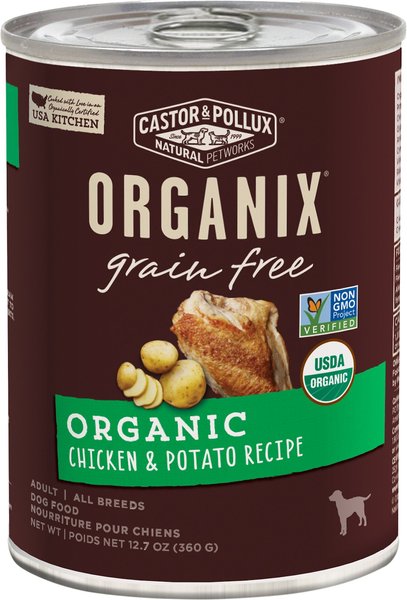 Castor & pollux organix grain free organic chicken & sweet potato recipe dry dog hot sale food