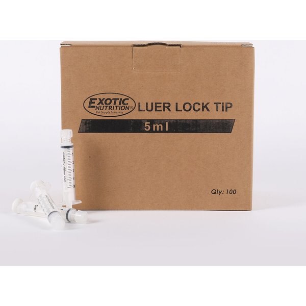 Exotic Nutrition Syringes, 5-ml Luer Tip