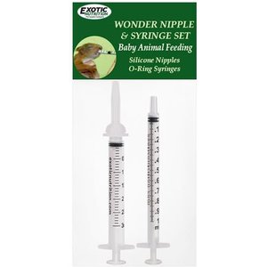 Exotic Nutrition Wonder Nipple & Syringe Set, Basic