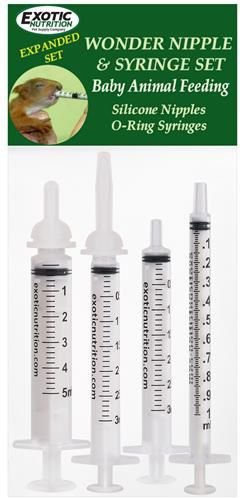 Exotic Nutrition Wonder Nipple & Syringe Set, Expanded slide 1 of 9