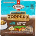 Primal Cupboard Cuts Fish Grain-Free Freeze-Dried Raw Dog Food Topper, 3.5-oz bag