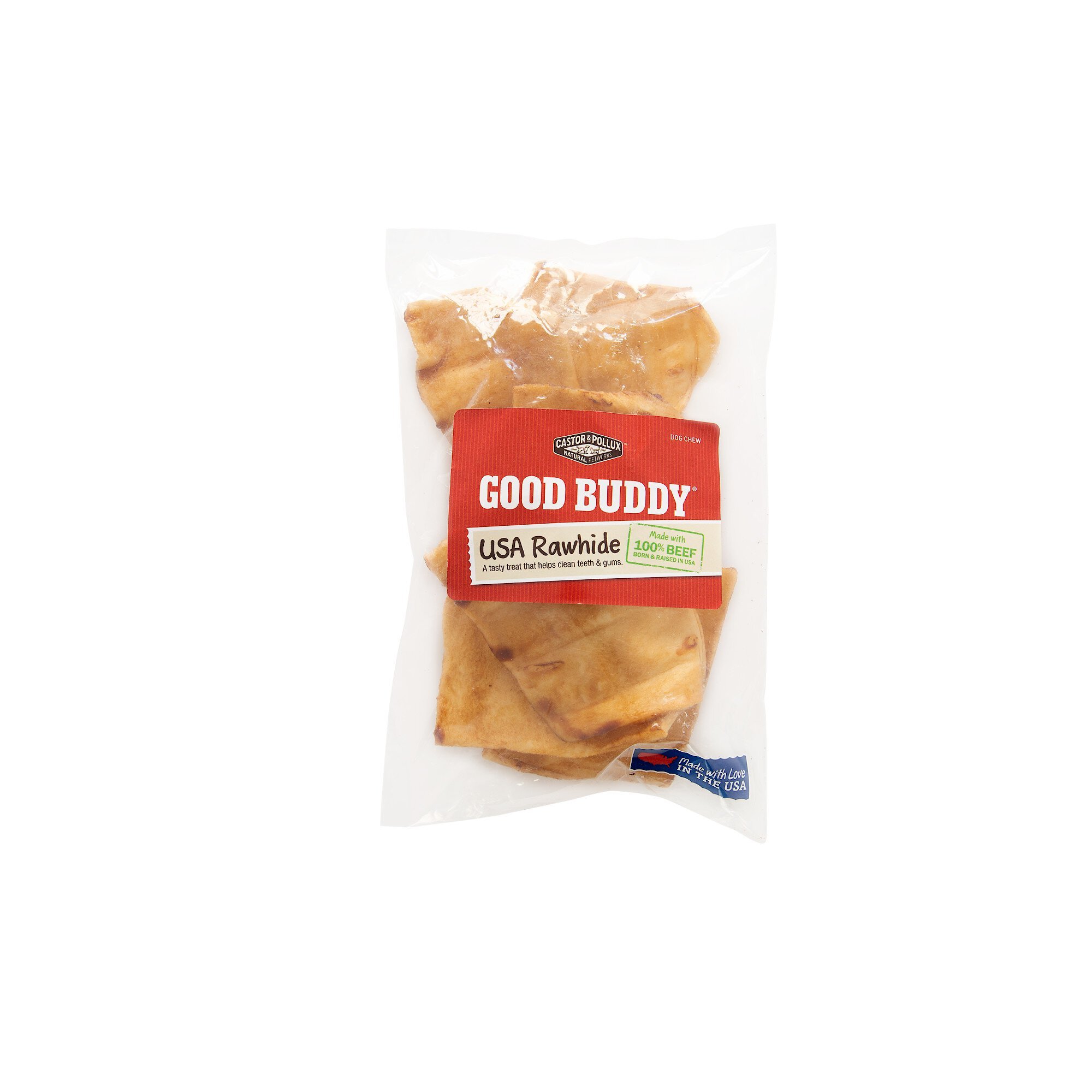 CASTOR & POLLUX Good Buddy USA Rawhide Chips Dog Treats Customer
