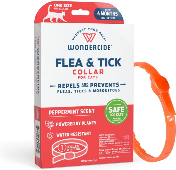 Wondercide Peppermint Flea & Tick Cat Collar slide 1 of 5