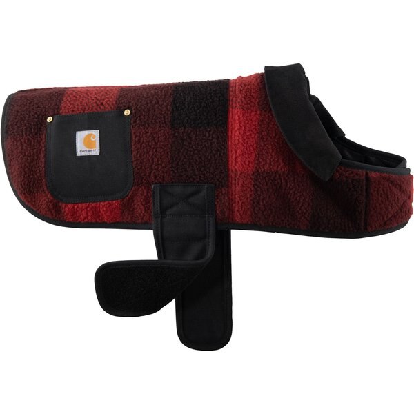 CARHARTT Chore Insulated Dog Coat, Brown, Small