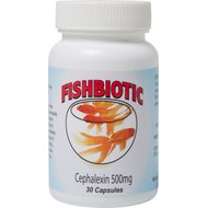 Fishbiotic Cephalexin 500-mg Fish Antbiotic Capsules, 30 count