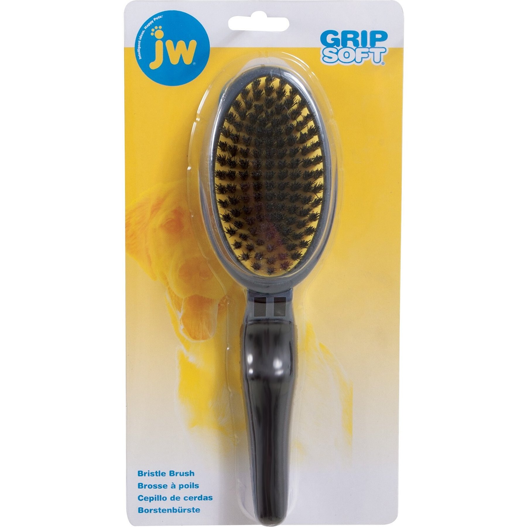 Discontinued - JW PET Gripsoft Bristle Brush - Chewy.com