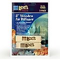 Lee's Aquarium & Pets Wooden Aquarium Air Diffusers, 2 count, 3-in