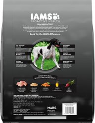 Iams Proactive Health Active Chicken & Turkey Recipe High Protein Adult Dry Dog Food, 13.5-lb bag slide 2 of 9