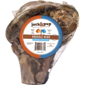 Jack & Pup Roasted Beef Knuckle Bone Dog Treat, 1 count