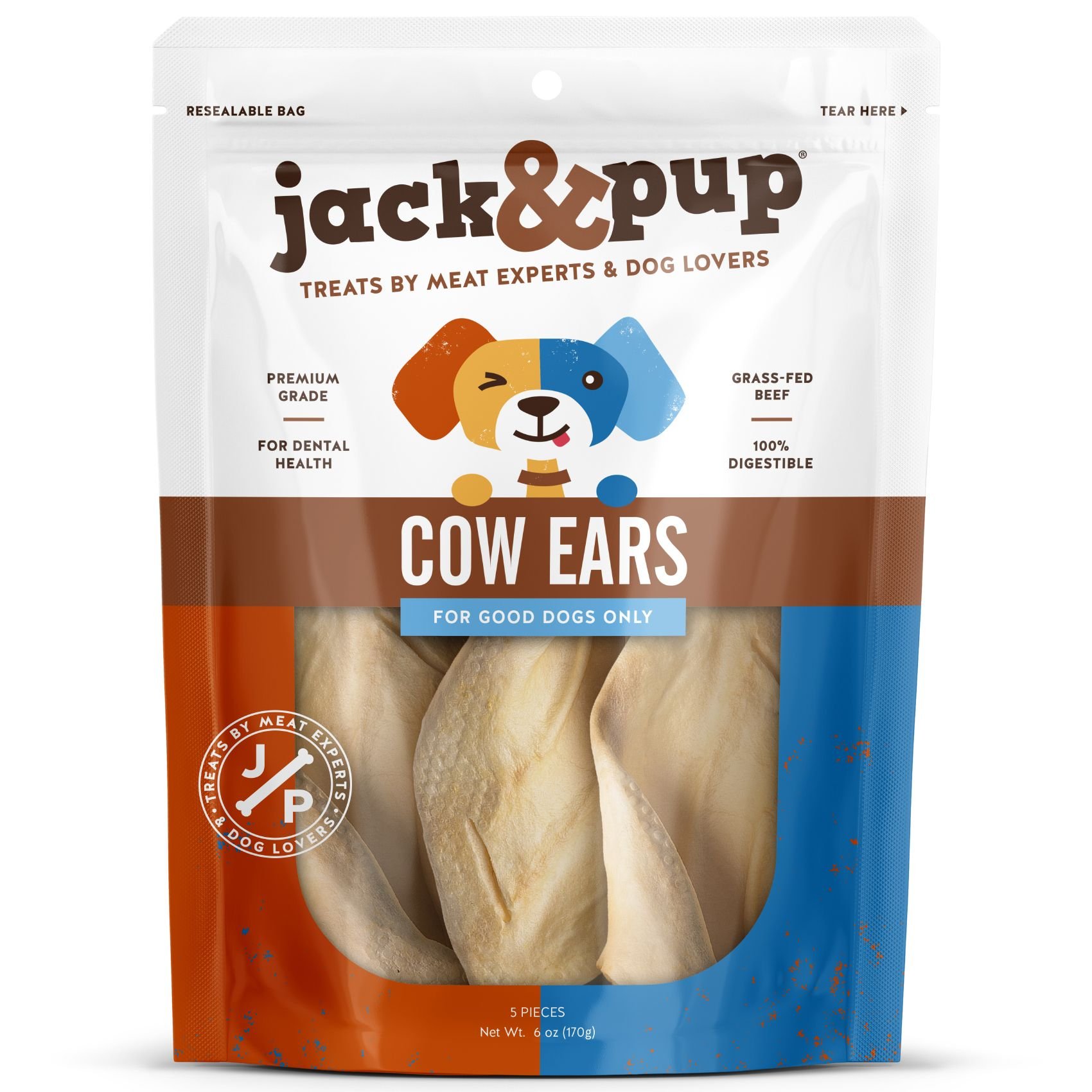 JACK & PUP White Cow Ears Dog Treats Customer Questions - Chewy.com