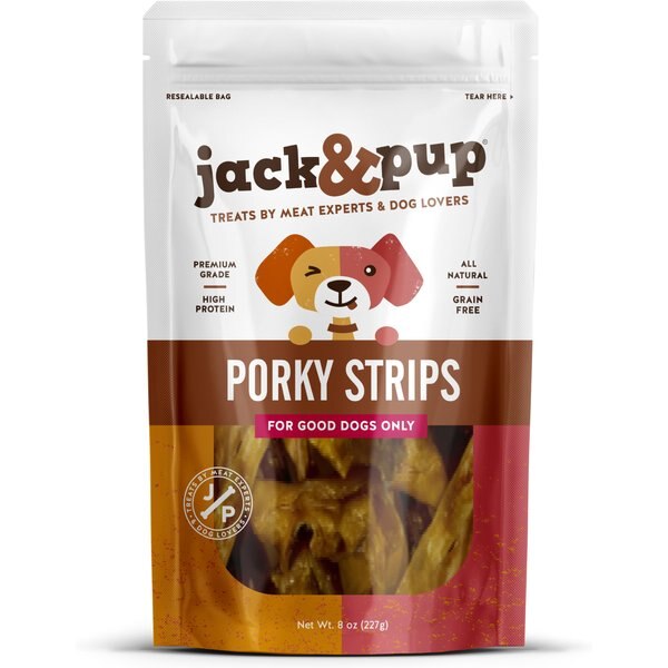 Jack & Pup Half Pig Ear Dog Treats