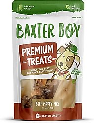 Baxter Boy Beef Party Mix Dog Treats, 16-oz bag