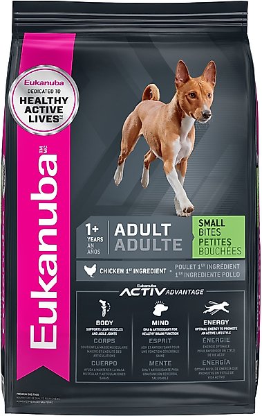Eukanuba Adult Small Bites Dry Dog Food, 30-lb bag slide 1 of 9