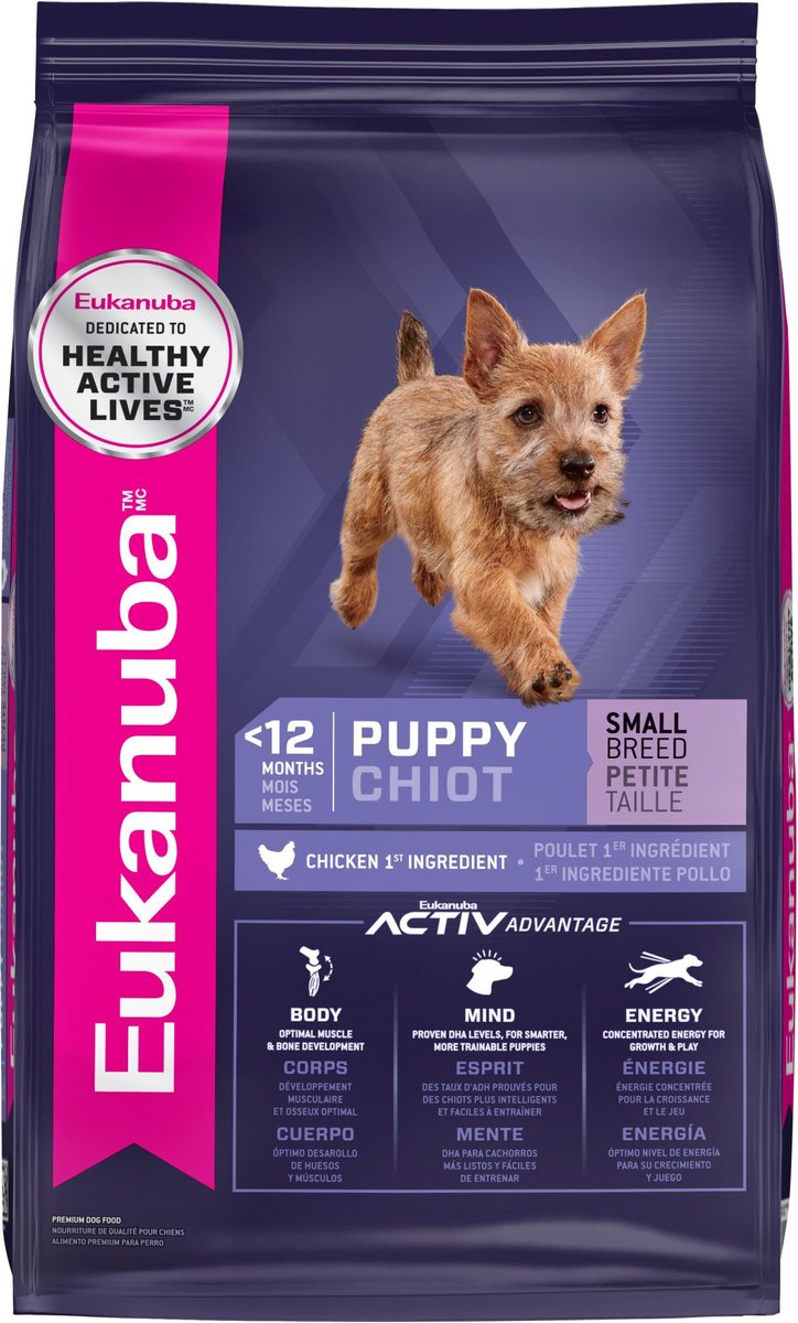 Eukanuba puppy early advantage small clearance breed