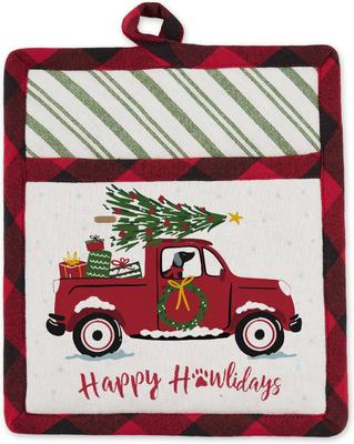 Show full view: Design Imports Happy Howlidays Potholder Gift Set slide 3 of 7