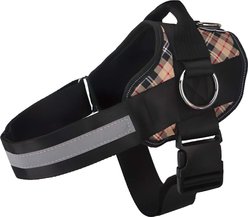Joyride Harness Reflective EZ Grip Handle Dog Harness, Fall Plaid, X-Small slide 1 of 9