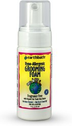 Earthbath Hypo-Allergenic Grooming Foam for Cats, 4-oz bottle