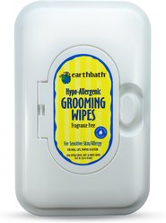 Earthbath Hypo-Allergenic Grooming Wipes for Dogs & Cats, 100 count
