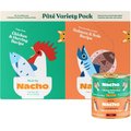 Made by Nacho Chicken, Herring & Salmon Variety Pack Grain-Free Pate Wet Cat Food, 3-oz can, case of 12