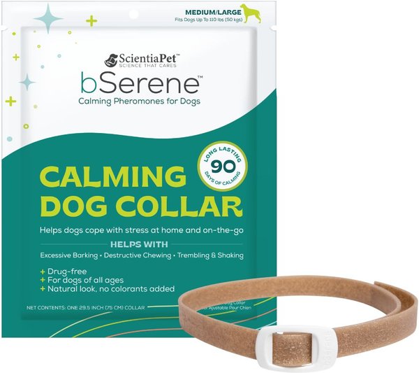 bSerene Calming Dog Collar, Medium to Large slide 1 of 5