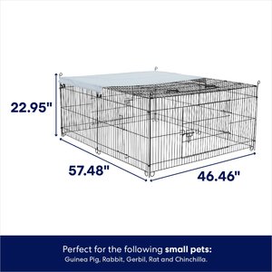 Frisco Portable Outdoor Small Pet Cage (with cover)