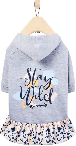 Frisco Stay Wild Dog & Cat Hoodie, X-Small slide 1 of 9