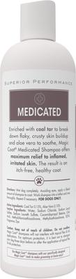 Show full view: Four Paws Magic Coat Medicated for Skin Allergies Dog Shampoo, 16-fl oz bottle slide 6 of 11