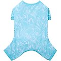 Frisco Blue Ocean Waves Dog & Cat Jersey PJs, Small