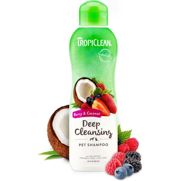 TROPICLEAN Whitening Awapuhi & Coconut Shampoo, 20oz bottle