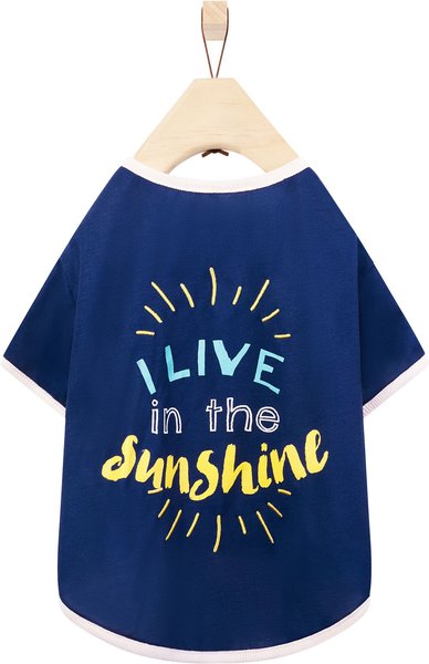 Frisco I Live in the Sunshine Dog & Cat T-Shirt, Large slide 1 of 7