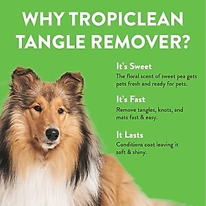 TropiClean Tangle Remover, 16-oz bottle