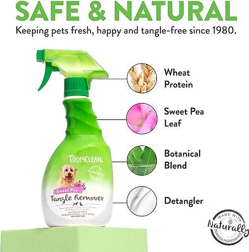 TropiClean Tangle Remover, 16-oz bottle