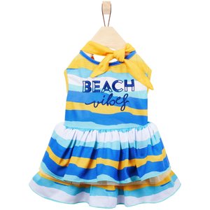Frisco Beach Vibes Dog & Cat Dress, Medium